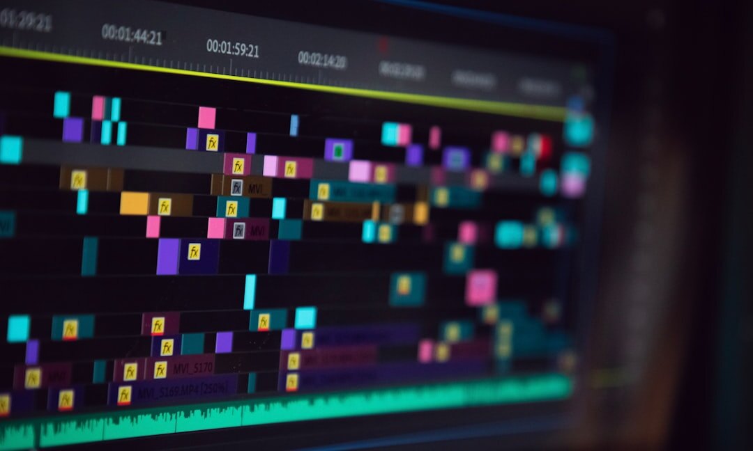 video editing timeline